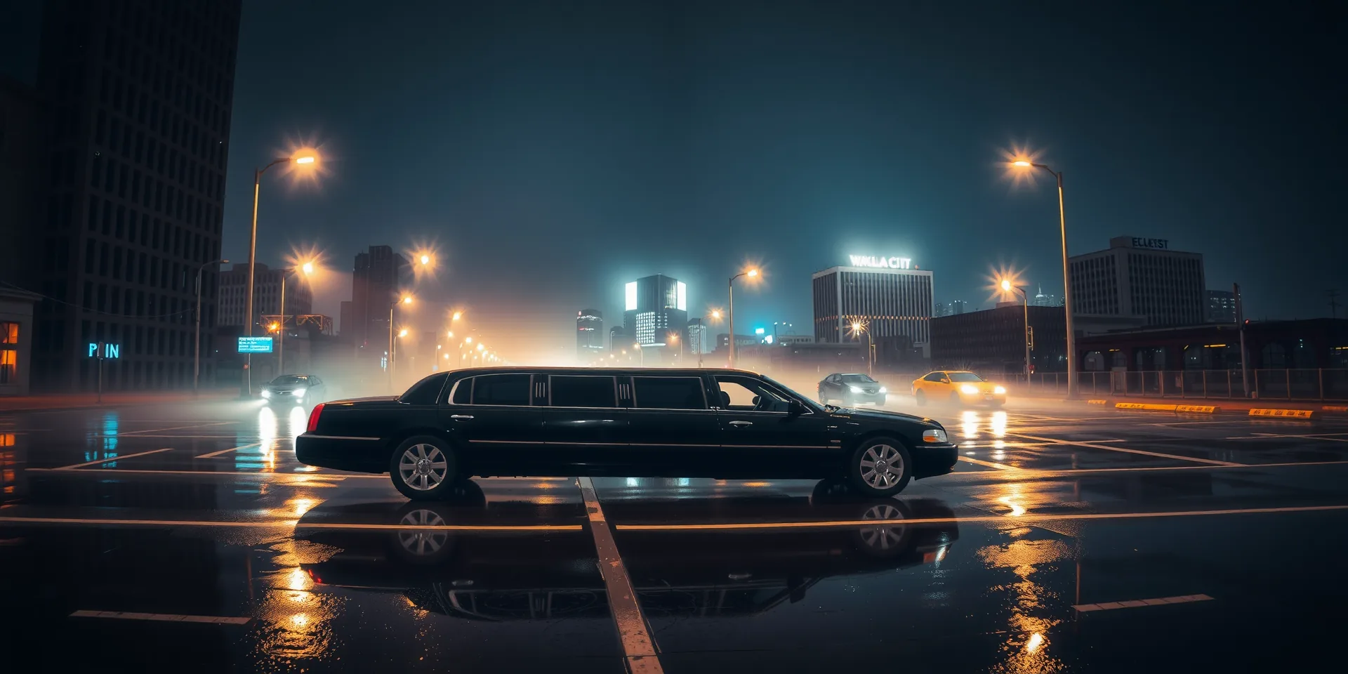 Wide limo exterior